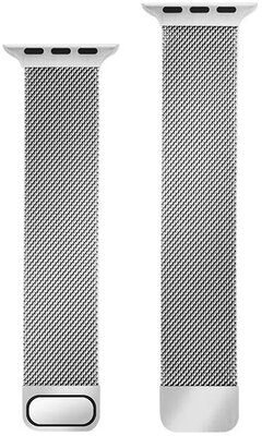 Каишка за Apple Watch, миланско натягане, стомана (за корпуси 38/40/41 мм)
