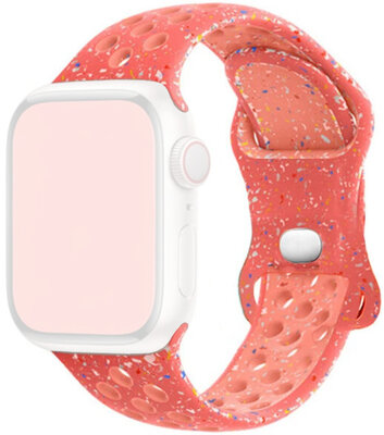 Каишка за Apple Watch 38/40/41 мм, спортна, силиконова, оранжева