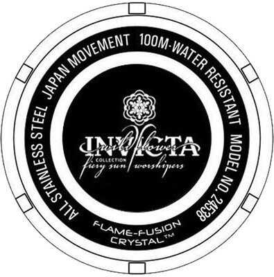 Invicta Wildflower Quartz 35mm 24538