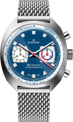 Edox Sportsman Automatic 08202-3bu-buin Limited Edition 600pcs (+ резервна каишка)