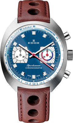 Edox Sportsman Automatic 08202-3bu-buin Limited Edition 600pcs (+ резервна каишка)