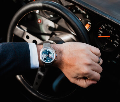 Edox Sportsman Automatic 08202-3bu-buin Limited Edition 600pcs (+ резервна каишка)