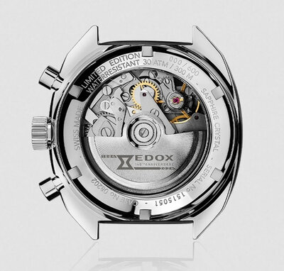 Edox Sportsman Automatic 08202-3bu-buin Limited Edition 600pcs (+ резервна каишка)