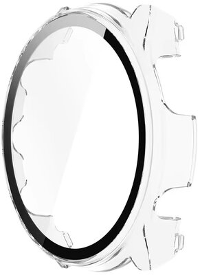 Защитен капак за (Garmin Forerunner 965), пластмасов, прозрачен + стъкло