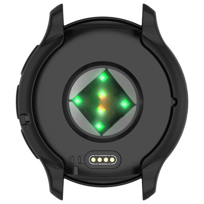 Защитен калъф (за Garmin Venu 3), пластмасов, черен