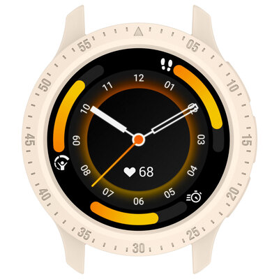 Защитен калъф (за Garmin Venu 3S), пластмасов, бежов