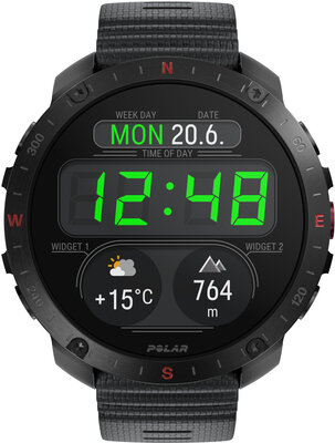 Polar Grit X2 Pro Night Black V1, размер S-L