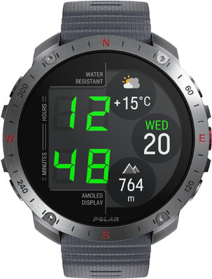 Polar Grit X2 Pro сив