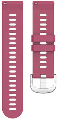силиконова каишка Ricardo 18mm (за Garmin Venu 2S, Vívoactive 4S, Forerunner 265S, Venu 3S и др.), червена V1, Quick Release
