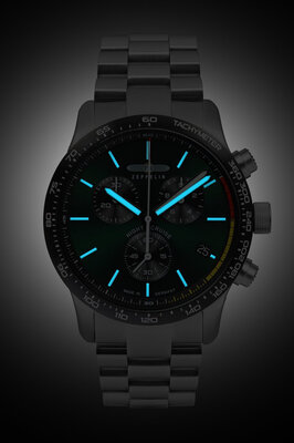 Zeppelin Night Cruise 7288M-4_Set Quartz (+ резервна каишка)