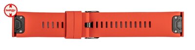 силиконова каишка Ricardo Livigno 26mm, Red, QuickFit