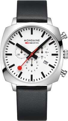 Mondaine Grand Cushion Quartz MSL.41410.LBV.SET (+ резервна каишка)