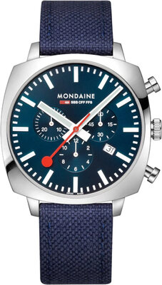 Mondaine Grand Cushion Quartz MSL.41440.LD.SET (+ резервна каишка)