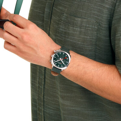 Mondaine Grand Cushion Quartz MSL.41460.LF.SET (+ резервна каишка)