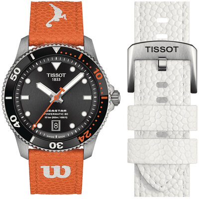 Tissot Seastar 1000 Wilson WNBA Automatic 80 T120.807.17.051.00 (+ резервна каишка)
