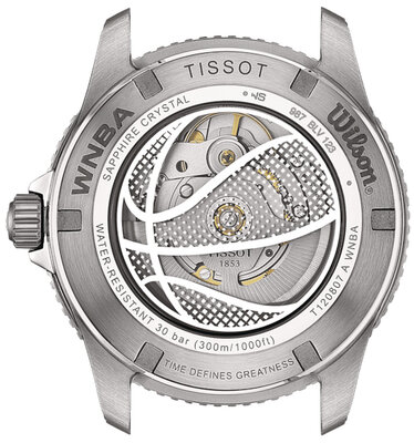 Tissot Seastar 1000 Wilson WNBA Automatic 80 T120.807.17.051.00 (+ резервна каишка)