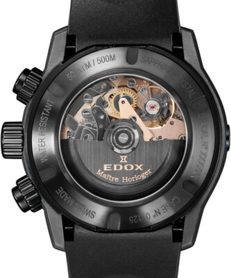 Edox CO-1 Carbon Chronograph Automatic 01125-ccn-nr