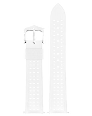 каучукова каишка Hirsch NYAD M 0920099100-2, бяла, естествен каучук, дължина M, Quick Release