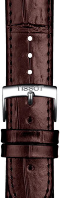 Кафява кожена каишка Tissot T852.043.013