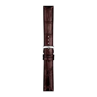 Кожена каишка Tissot T852.043.013 20mm, кафява, Quick Release