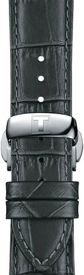 Сива кожена каишка Tissot T852.045.750