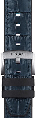 Синя кожена каишка Tissot T852.046.765