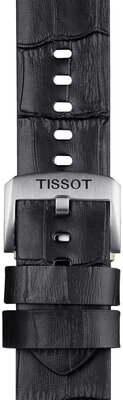 Черна кожена каишка Tissot T852.046.775