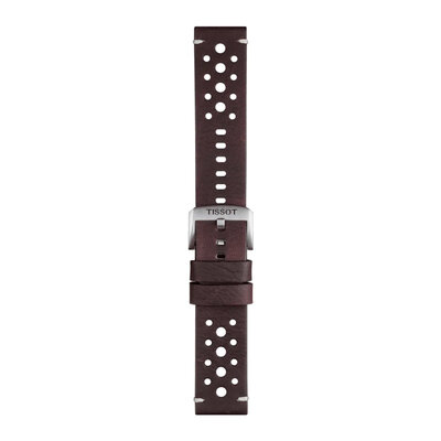 кожена каишка Tissot T852.046.777 22mm, кафяв, Quick Release