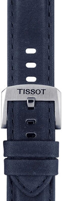 Синя кожена каишка Tissot T852.046.831