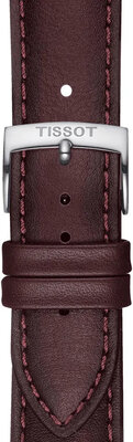 Кафява кожена каишка Tissot T852.046.838