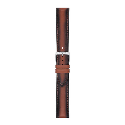 кожена каишка Tissot T852.046.842 20mm, кафяв, Quick Release
