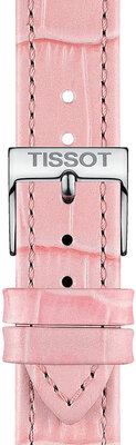 Розова кожена каишка Tissot T852.047.114