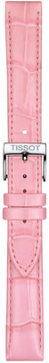 кожена каишка Tissot T852.047.114 16mm, розов, Quick Release