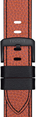 Оранжева кожена каишка Tissot T852.047.500 NBA Wilson