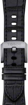 Черна кожена каишка Tissot T852.047.562 за Tissot PRX 40mm