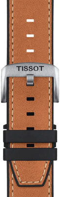 Кожена каишка Tissot T852.047.777 23mm, кафяв, Quick Release