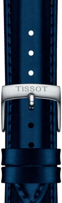 Синя кожена каишка Tissot T852.048.150