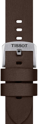 Кафява кожена каишка Tissot T852.048.215