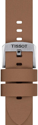 Кафява кожена каишка Tissot T852.048.217