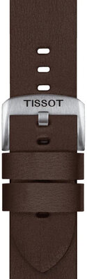 Кафява кожена каишка Tissot T852.048.221