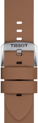 Кафява синтетична каишка Tissot T852.048.223