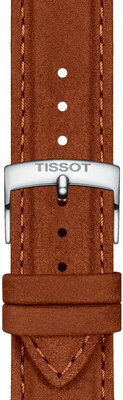 Кафява кожена каишка Tissot T852.048.229
