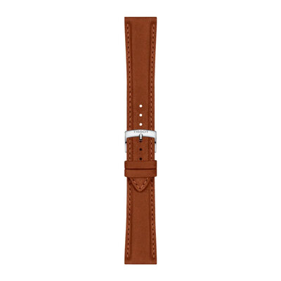 кожена каишка Tissot T852.048.229 21mm, кафяв, Quick Release