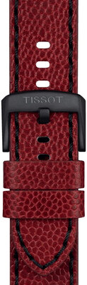 Бургундска кожена каишка Tissot T852.049.048