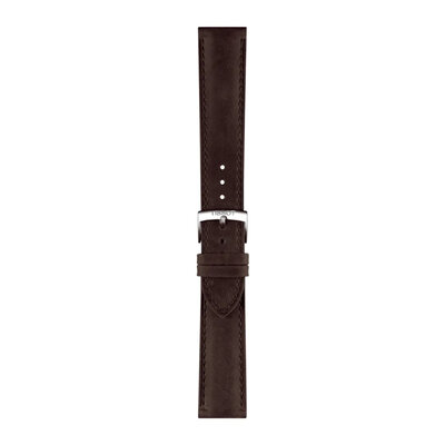 Кожена каишка Tissot T852.049.057 20mm, кафява, Quick Release