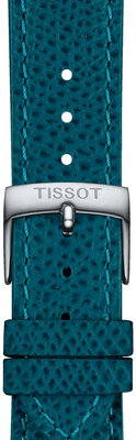 Тюркоазена кожена каишка Tissot T852.049.059