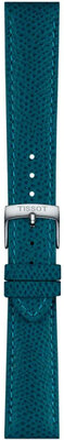 Кожена каишка Tissot T852.049.059 18mm, синя, Quick Release