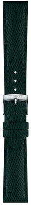 Кожена каишка Tissot T852.049.061 18mm, зелена, Quick Release