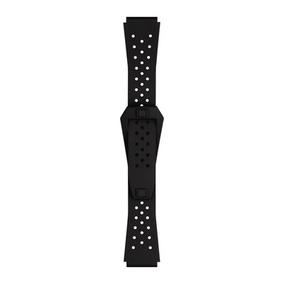 Каучукова каишка Tissot Sideral T852.048.857 20mm, черна, Quick Release