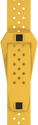 Жълта гумена каишка Tissot Sideral T852.048.859